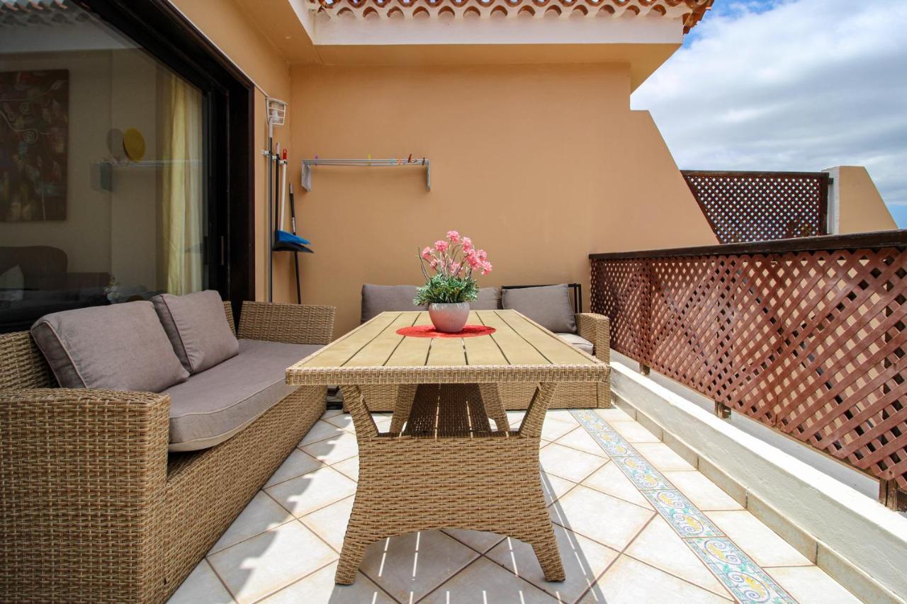 סן מיגל דה אבונה Beautiful Penthouse Apartment With Heated Swimming Pool Golf Del Sur מראה חיצוני תמונה